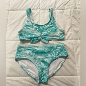 Old Navy Aqua Bikini Set